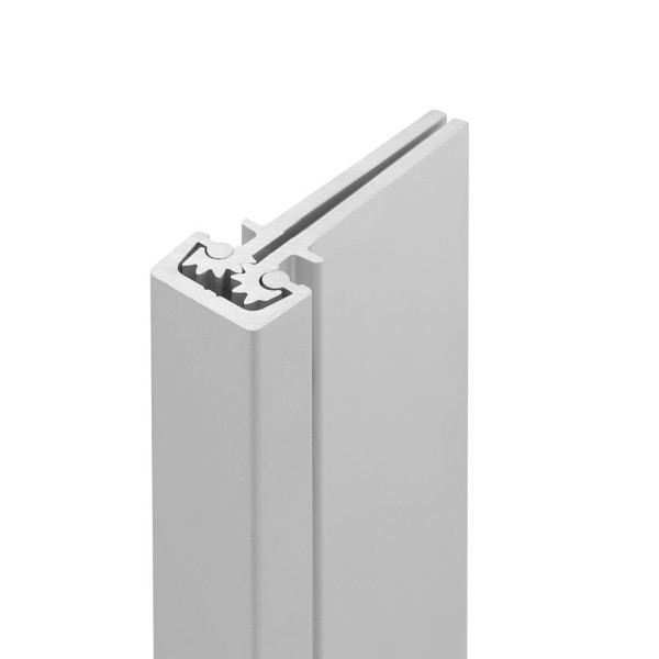 495AL, Clear Anodized, Heavy Duty Concealed Geared Continuous Hinge 95"
